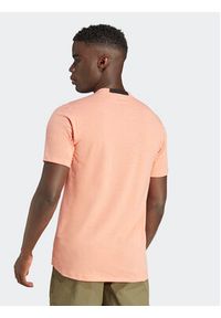 Adidas - adidas Koszulka techniczna Designed for Training IL1443 Pomarańczowy Slim Fit. Kolor: pomarańczowy. Materiał: syntetyk #4