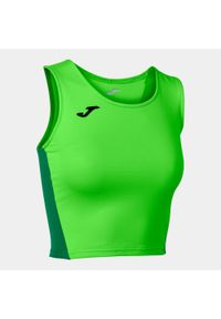 Tank top do biegania damski Joma R-Winner Crop top. Kolor: zielony, niebieski, wielokolorowy