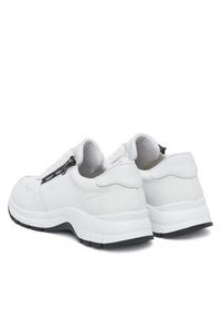 Remonte Sneakersy D0G12-80 Biały. Kolor: biały. Materiał: skóra, syntetyk #3