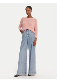 Weekend Max Mara Sweter Xeno 2525366102 Różowy Relaxed Fit. Kolor: różowy. Materiał: syntetyk #3
