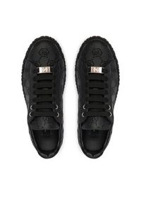 Philipp Plein - PHILIPP PLEIN Sneakersy SAFS USC0920 PLE005N Czarny. Kolor: czarny. Materiał: skóra #4