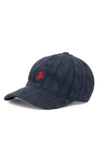 Polo Ralph Lauren Czapka z daszkiem 455981420003 Granatowy. Kolor: niebieski. Materiał: wełna