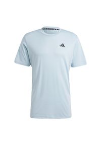 Adidas - Train Essentials Feelready Training Tee. Kolor: wielokolorowy, niebieski, czarny. Materiał: materiał