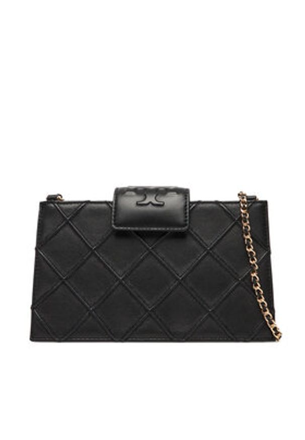 Tory Burch Torebka Fleming Mini Chain Wallet 167250 Czarny. Kolor: czarny. Materiał: skórzane