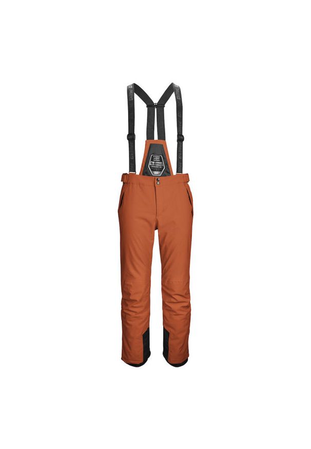Spodnie narciarskie Killtec Larok. Kolor: wielokolorowy, pomarańczowy, brązowy. Sezon: zima. Sport: narciarstwo
