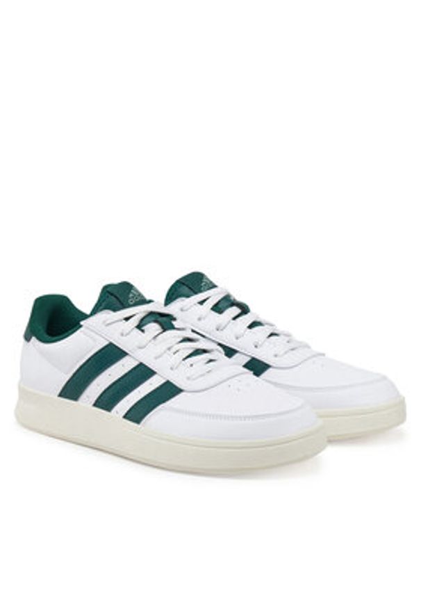 Adidas - adidas Sneakersy Breaknet 2.0 JI4852 Biały. Kolor: biały. Materiał: skóra