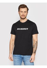 Mammut T-Shirt Core Logo 1017-04030-0001-115 Czarny Regular Fit. Kolor: czarny. Materiał: bawełna, syntetyk
