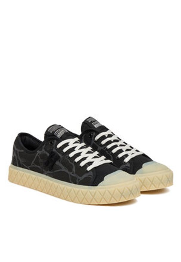 Palladium Trampki Palla Ace Vines 04632-008-M Czarny. Kolor: czarny. Materiał: materiał