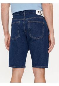 Calvin Klein Jeans Szorty jeansowe J30J324870 Niebieski Regular Fit. Kolor: niebieski. Materiał: bawełna