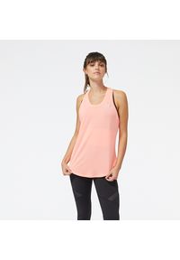 Koszulka damska New Balance WT23220GAE – różowa. Kolor: różowy. Materiał: materiał, poliester. Sport: fitness #1