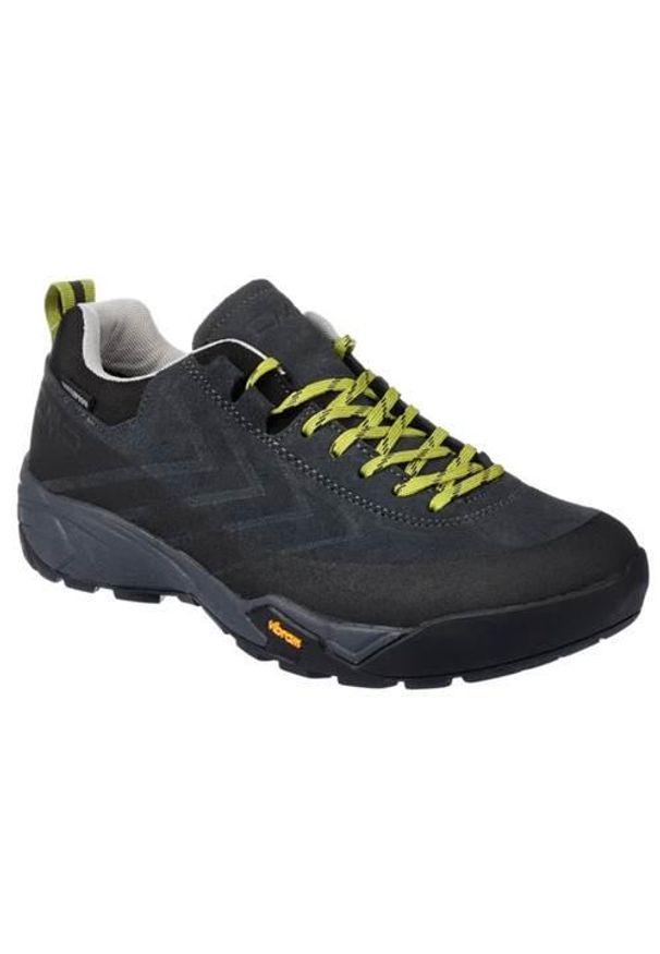 Buty trekkingowe męskie CMP Mintaka Low WP Waterproof. Zapięcie: sznurówki. Kolor: czarny. Materiał: materiał. Szerokość cholewki: normalna