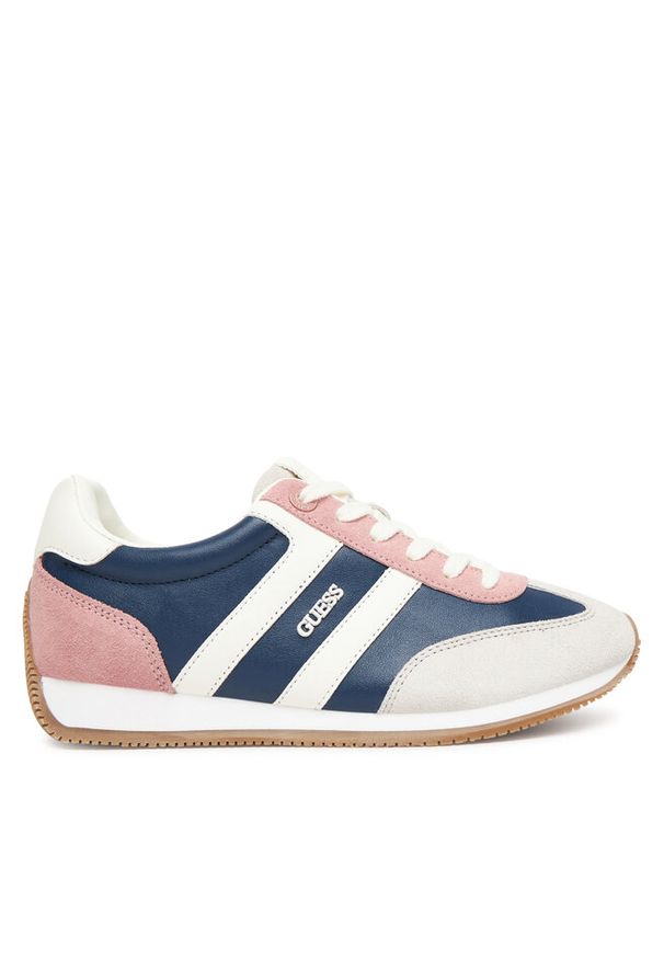 Sneakersy Guess. Kolor: niebieski