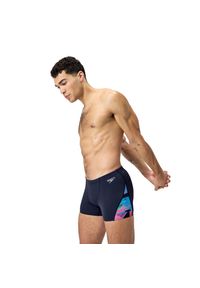Kąpielówki męskie spodenki kąpielowe Speedo Allover V-Cut. Kolor: czarny, niebieski, wielokolorowy #1