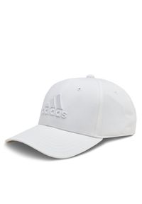 Adidas - Czapka z daszkiem adidas. Kolor: biały #1