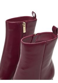Steve Madden Botki Adelisa SM11002626 Bordowy. Kolor: czerwony. Materiał: skóra #4