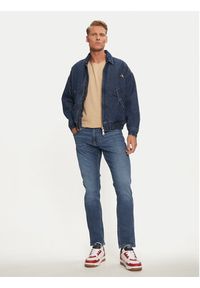 Tommy Jeans Jeansy Scanton DM0DM21052 Granatowy Slim Fit. Kolor: niebieski