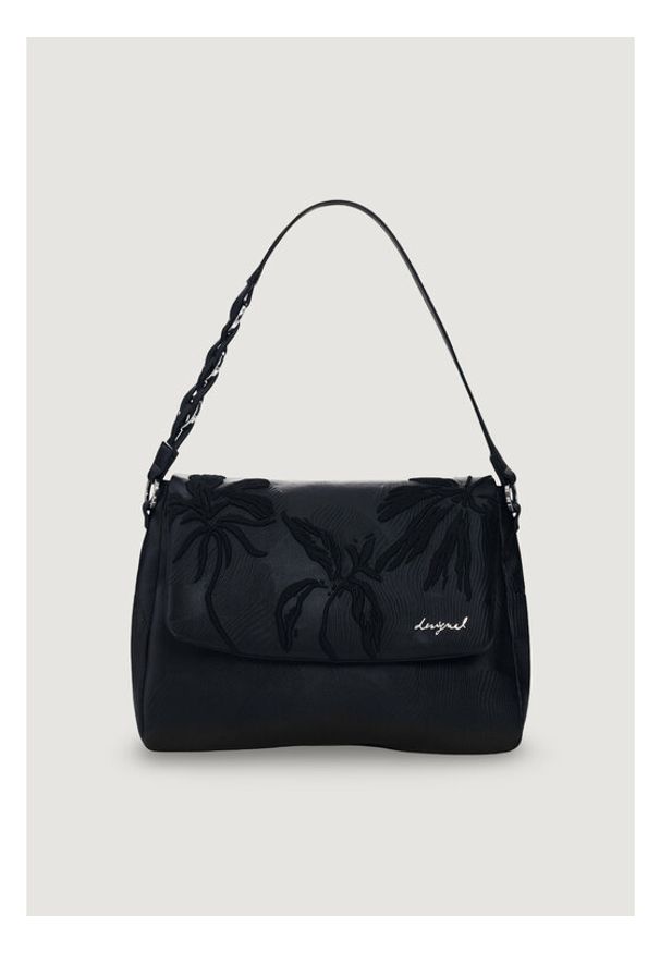 Desigual Plecak 26SAKP31 Czarny. Kolor: czarny. Materiał: materiał