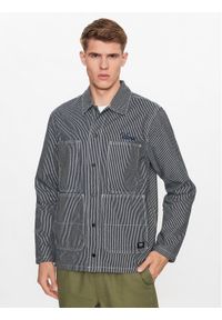 Vans Kurtka przejściowa Hickory Stripe Drill Chore Coat VN0008G2 Szary Regular Fit. Kolor: szary. Materiał: bawełna