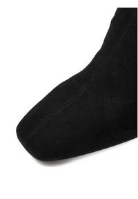 DeeZee Botki W4LD191204 Czarny. Kolor: czarny. Materiał: materiał