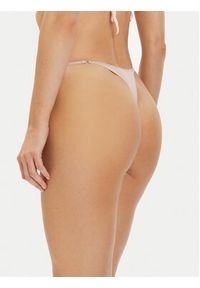 Calvin Klein Underwear Stringi 000QF7323E Różowy. Kolor: różowy. Materiał: syntetyk