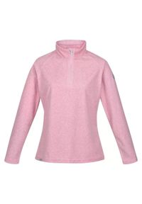 Regatta - Damska Bluza Z Suwakiem Pimlo. Kolor: różowy, wielokolorowy, fioletowy