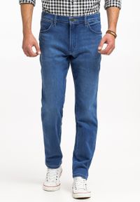 Wrangler - WRANGLER RIVER MĘSKIE SPODNIE JEANSOWE JEANSY DŻINSY RUSTIC W112361300