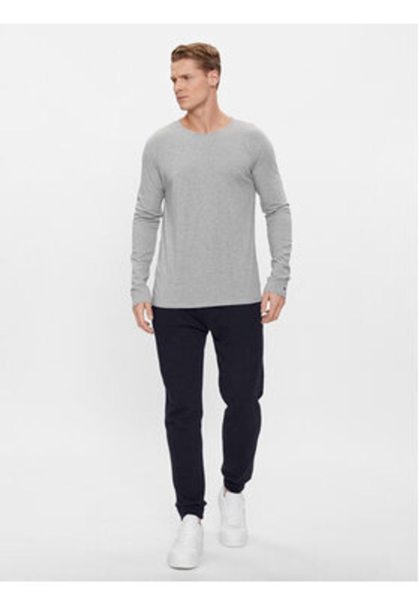 TOMMY HILFIGER - Tommy Hilfiger Komplet longsleeve UM0UM03022 Kolorowy Slim Fit. Materiał: bawełna. Długość rękawa: długi rękaw. Wzór: kolorowy
