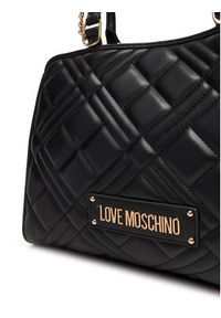 Love Moschino - LOVE MOSCHINO Torebka JC4111PP0NLA0000 Czarny. Kolor: czarny. Materiał: skórzane #4