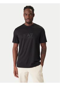 EA7 Emporio Armani T-Shirt 7M001358 AF13862 UC001 Czarny Slim Fit. Kolor: czarny. Materiał: syntetyk #1