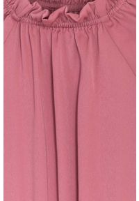 Mayoral - Sukienka dziecięca 128-167 cm. Kolor: różowy. Materiał: tkanina, poliester. Długość rękawa: długi rękaw. Wzór: gładki. Typ sukienki: rozkloszowane. Długość: mini #2