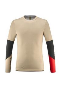 MAVIC - Dżersej z długim rękawem Mavic Deemax Enduro Pro. Kolor: beżowy. Materiał: jersey. Długość rękawa: długi rękaw. Długość: długie. Sport: kolarstwo #1