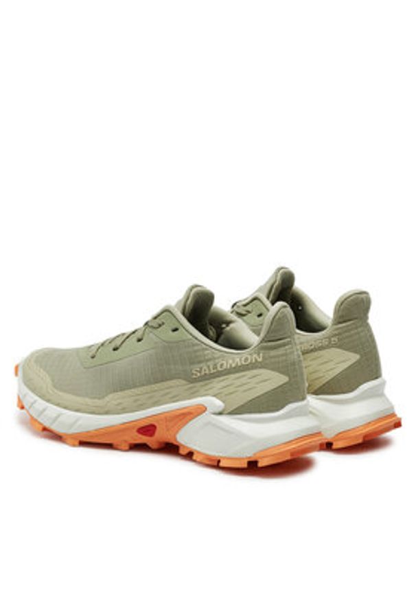 salomon - Salomon Buty do biegania Alphacross 5 L47595300 Zielony. Kolor: zielony. Materiał: materiał