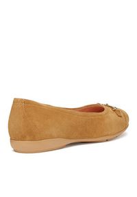Geox Baleriny D Annytah D657NA 00021 C6001 Brązowy. Kolor: brązowy. Materiał: skóra, zamsz #5