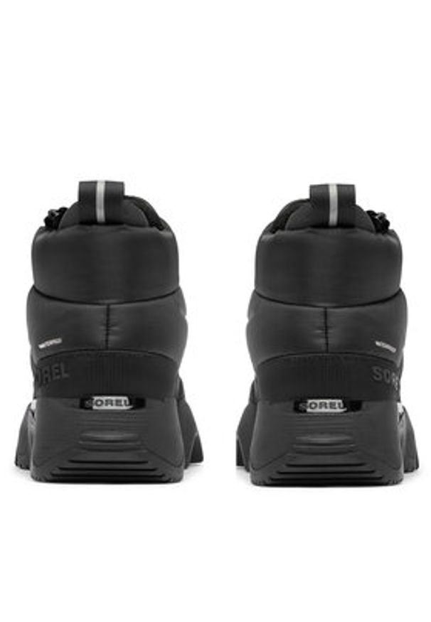 sorel - Sorel Śniegowce Kinetic Impact Puffy Zip 2058681011 Czarny. Kolor: czarny. Materiał: materiał