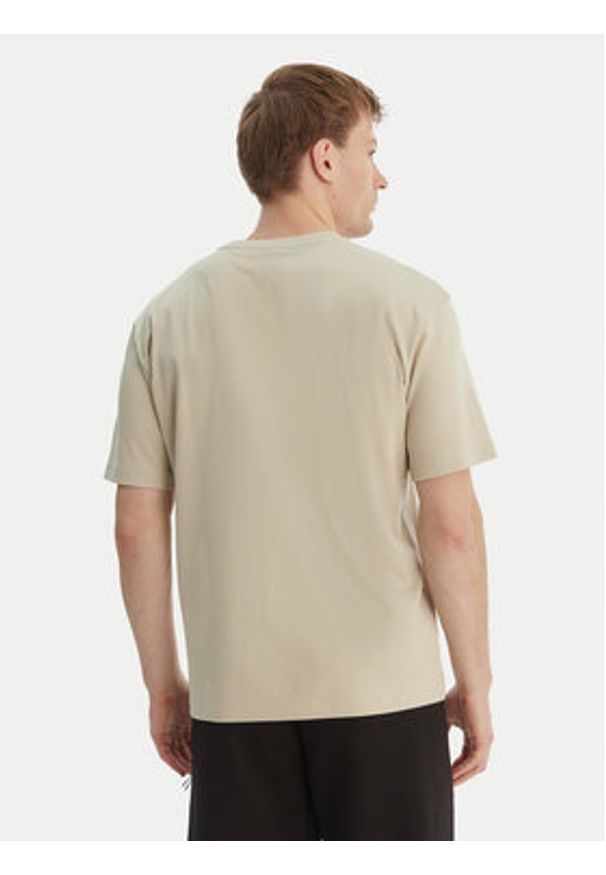 BOSS T-Shirt Join 50554365 Beżowy Regular Fit. Kolor: beżowy. Materiał: bawełna