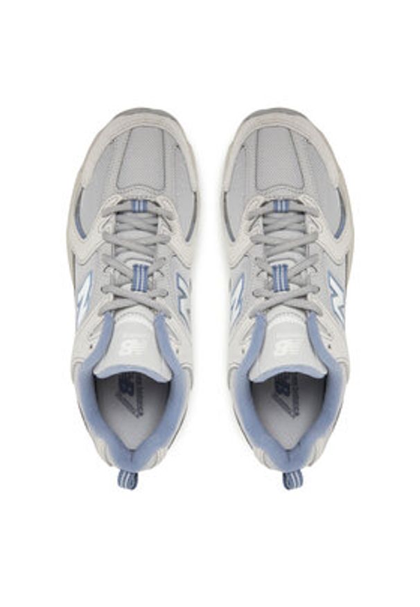New Balance Sneakersy U530SMB Szary. Kolor: szary. Materiał: zamsz, skóra