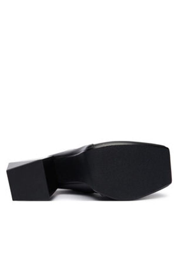 United Nude Botki Stage Tron 109420116 Czarny. Kolor: czarny. Materiał: skóra