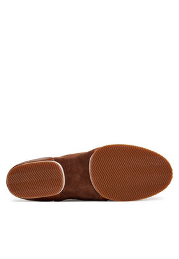Polo Ralph Lauren Sneakersy 804972893002 Brązowy. Kolor: brązowy. Materiał: zamsz, skóra