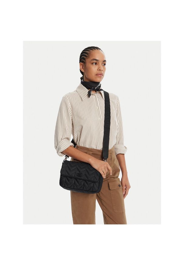 Lauren Ralph Lauren - Torebka LAUREN RALPH LAUREN. Kolor: czarny