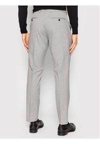 Selected Homme Spodnie garniturowe Logan 16056890 Szary Slim Fit. Kolor: szary. Materiał: syntetyk #3