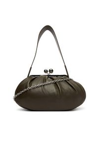 Weekend Max Mara Torebka Cubico 2525516194600 Khaki. Kolor: brązowy. Materiał: skórzane #5
