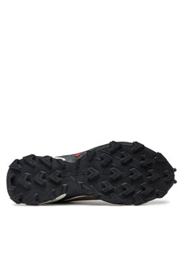 salomon - Salomon Buty do biegania Alphacross 5 L47460100 Beżowy. Kolor: beżowy. Materiał: materiał