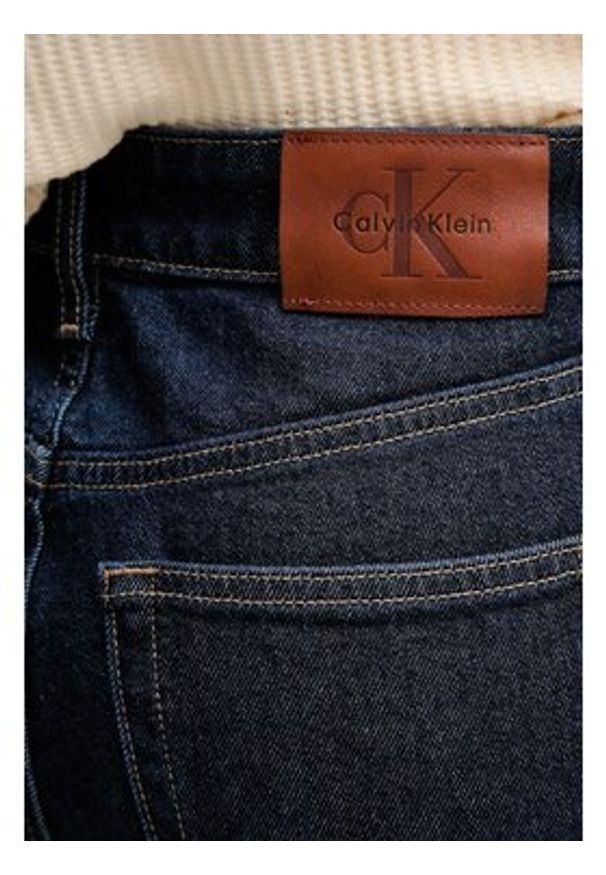 Calvin Klein Jeans Jeansy LV047D732G Granatowy Bootcut Fit. Kolor: niebieski