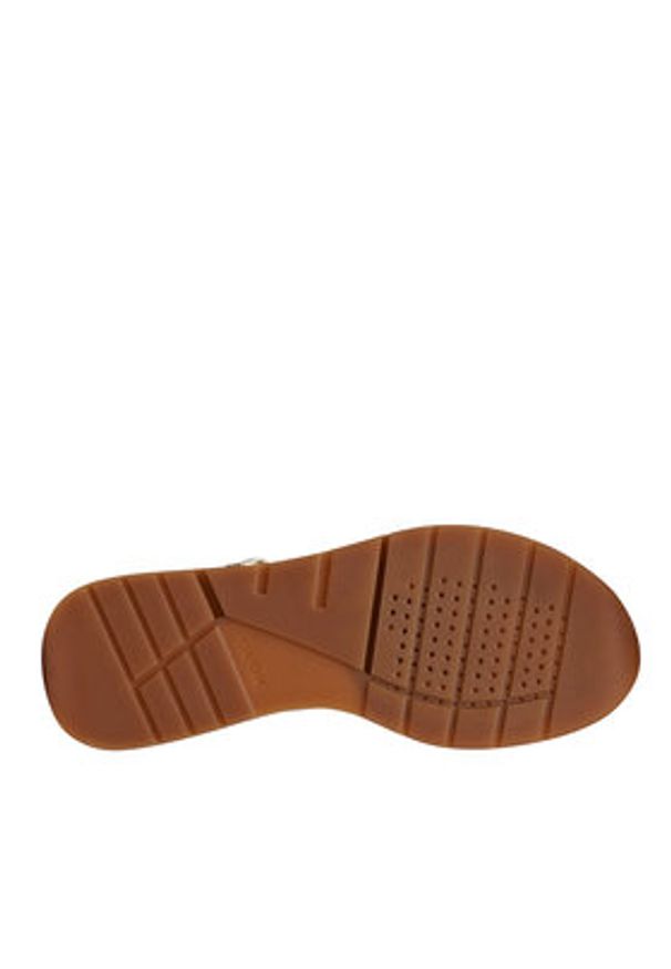 Geox Sandały D650JA 054AJ C1327 Brązowy. Kolor: brązowy. Materiał: skóra
