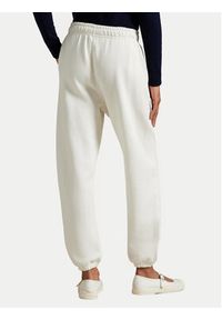 Polo Ralph Lauren Spodnie dresowe 211971758002 Biały Tapered Fit. Kolor: biały. Materiał: bawełna #4