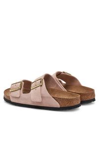 Birkenstock Klapki Arizona 1026170 Różowy. Kolor: różowy. Materiał: skóra, zamsz #3