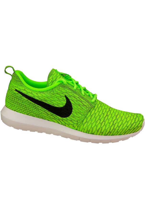 Nike Roshe NM Flyknit 677243-700. Kolor: zielony. Szerokość cholewki: normalna. Model: Nike Roshe