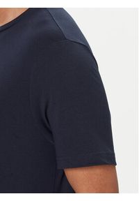 TOMMY HILFIGER - Tommy Hilfiger T-Shirt Linear Flag MW0MW41338 Granatowy Regular Fit. Kolor: niebieski. Materiał: bawełna #5