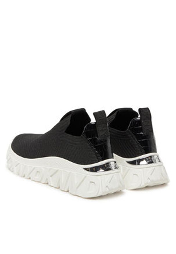 DKNY Sneakersy Lafox K1531140 Czarny. Kolor: czarny. Materiał: materiał