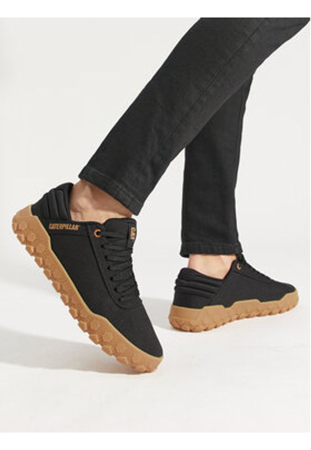 CAT Footwear Sneakersy Hex+ P111347 Czarny. Kolor: czarny. Materiał: materiał
